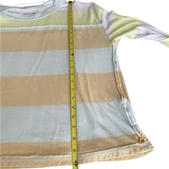 Free People We The Free Sundae Funday Tee Oversized Pullover Sweatshirt Size XS - Picture 6 of 10